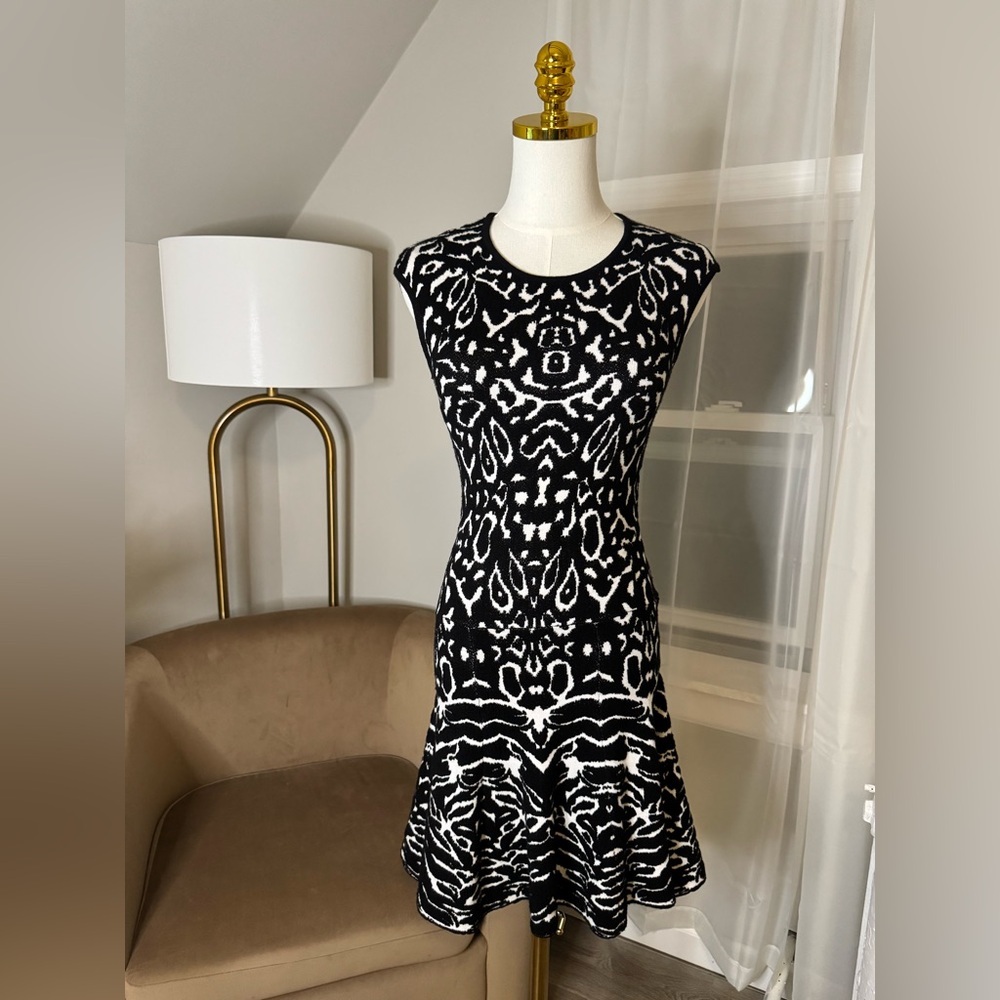 Torn by Ronny Kobo | Rorschach Sleeveless Sweater Dress